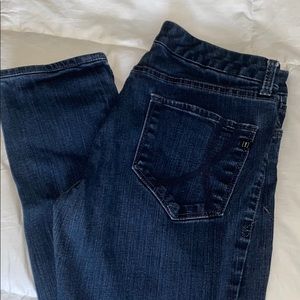 Dark denim jeans, Size 30
